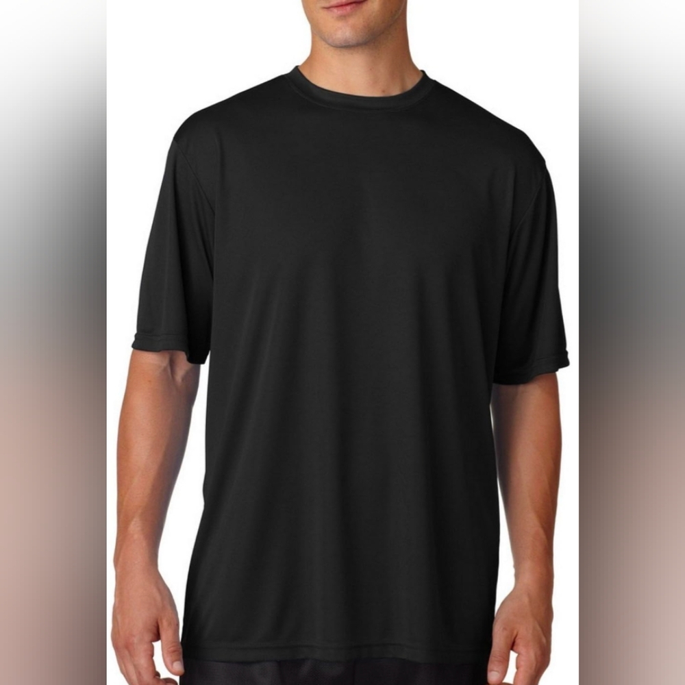 EUC A4 Cooling Performance Tee | Black | Unisex Large